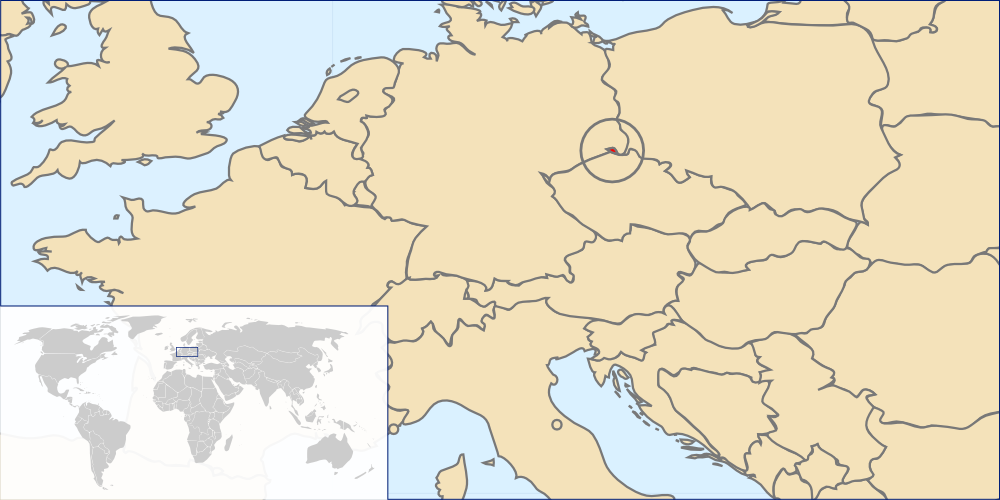 Location of Ruritania