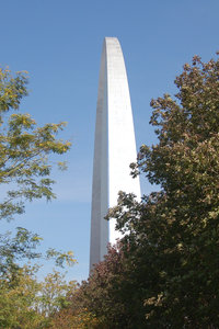 The Gateway Arch in St. Louis, MO.